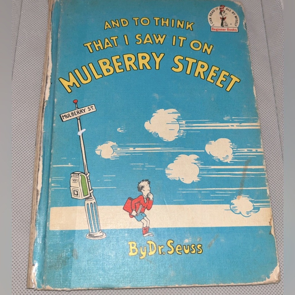 *Banned Book* And To Think That I Saw It On Mulberry Street, Book Club Ed 1964